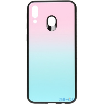 Чохол-накладка TOTO Gradient Glass Case Samsung Galaxy M20 Turquoise