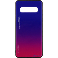 Чохол-накладка TOTO Gradient Glass Case Samsung Galaxy S10 Lilac
