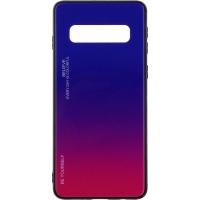 Чохол-накладка TOTO Gradient Glass Case Samsung Galaxy S10 Lilac