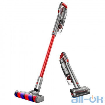 Пилосос 2в1 (вертикальний+ручний) Xiaomi JIMMY Multi-function Vacuum Cleaner Red (JV65)