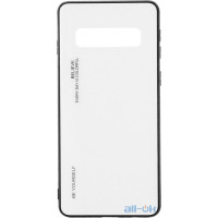 Чохол-накладка TOTO Gradient Glass Case Samsung Galaxy S10 White
