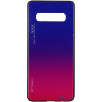 Чохол-накладка TOTO Gradient Glass Case Samsung Galaxy S10 Plus Lilac