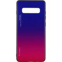 Чохол-накладка TOTO Gradient Glass Case Samsung Galaxy S10 Plus Lilac