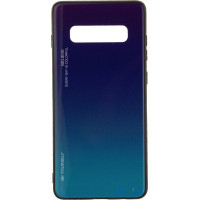 Чохол-накладка TOTO Gradient Glass Case Samsung Galaxy S10 Plus Purple