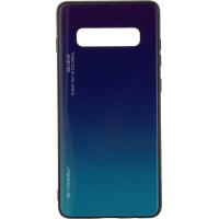 Чохол-накладка TOTO Gradient Glass Case Samsung Galaxy S10 Plus Purple