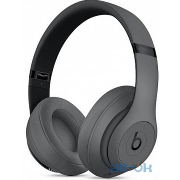 Навушники з мікрофоном Beats by Dr. Dre Studio3 Wireless Grey (MTQY2)