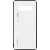Чохол-накладка TOTO Gradient Glass Case Samsung Galaxy S10 Plus White
