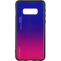 Чохол-накладка TOTO Gradient Glass Case Samsung Galaxy S10e Lilac