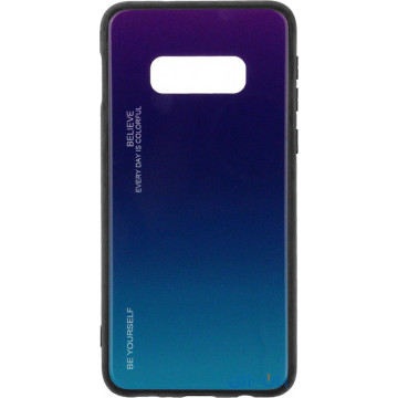 Чохол-накладка TOTO Gradient Glass Case Samsung Galaxy S10e Purple