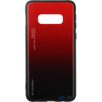 Чохол-накладка TOTO Gradient Glass Case Samsung Galaxy S10e Red