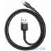 Кабель Lightning Baseus Cafule Cable USB для iP 2A 3m Gray+Black (CALKLF-RG1) — інтернет магазин All-Ok. фото 1