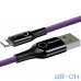 Кабель Lightning Baseus C-shaped Light Intelligent power-off Cable 2.4A 1M Purple (CALCD-05) — інтернет магазин All-Ok. фото 2