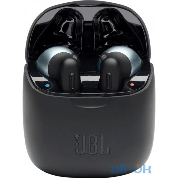 Навушники TWS ("повністю бездротові") JBL Tune 220 TWS Black (JBLT220TWSBLK) UA UCRF