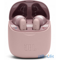 Навушники TWS ("повністю бездротові") JBL Tune 220 TWS Pink JBLT220TWSPIK