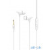 Навушники з мікрофоном UiiSii C100 White — інтернет магазин All-Ok. фото 3