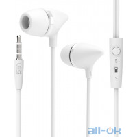 Навушники з мікрофоном UiiSii C100 White