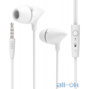 Навушники з мікрофоном UiiSii C100 White