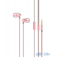 Навушники з мікрофоном UiiSii US90 (Pink)
