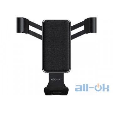 Автомобільний тримач для смартфона Xiaomi COOWOO T200 Gravity car phone holder Black