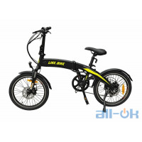 Електровелосипед складний Like.Bike Flash (black/yellow)