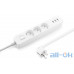 Мережевий фільтр-подовжувач Xiaomi Mi Power Strip 3 розетки + 3 USB White (XMCXB04QM, NRB4030GL) — інтернет магазин All-Ok. фото 2