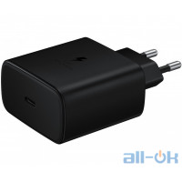 Зарядний пристрій Samsung USB-C Wall Charger Black (EP-TA845XBEGRU)