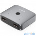 HDMI розподільник Xiaomi Hagibis Mini HDMI Distribution Switcher Alloy HD 4K (XL-HD0201) — інтернет магазин All-Ok. фото 2