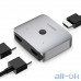 HDMI розподільник Xiaomi Hagibis Mini HDMI Distribution Switcher Alloy HD 4K (XL-HD0201) — інтернет магазин All-Ok. фото 1