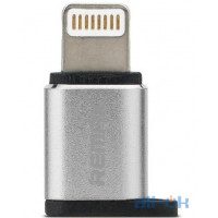 Перехідник REMAX RA-USB2 micro-lightning Silver