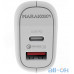 Автомобільний зарядний пристрій MARAKOKO MAC5 USB+USB-C QC 3.0 PD3.0 White — інтернет магазин All-Ok. фото 2