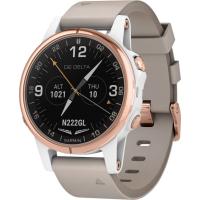 Смарт-годинник Garmin D2 Delta S Aviator Watch with Beige Leather Band (010-01987-30)
