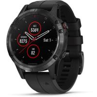 Спортивний годинник Garmin Fenix 5 Plus Sapphire Black with Black Silicone (010-01988-79)