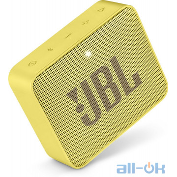 Портативна колонка JBL GO 2 Lemonade Yellow (JBLGO2YEL) UA UCRF