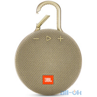 Портативна колонка JBL Clip 3 Desert Sand