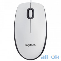 Миша Logitech M100 White (910-005004)