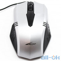 Миша USB A111 Silver