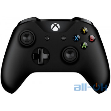 Геймпад Microsoft Xbox One Wireless Controller Black + Wireless Adapter