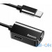 Кабель-перехідник Baseus L40 Type-C to 3.5mm + Type-C Black (CATL40-01) — інтернет магазин All-Ok. фото 2