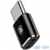 Перехідник Baseus Micro Female To Type-C Male Adapter Converter Black (CAMOTG-01) — інтернет магазин All-Ok. фото 3