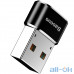 Перехідник Baseus USB Male To Type-C Female Adapter Converter Black (CAAOTG-01) — інтернет магазин All-Ok. фото 3