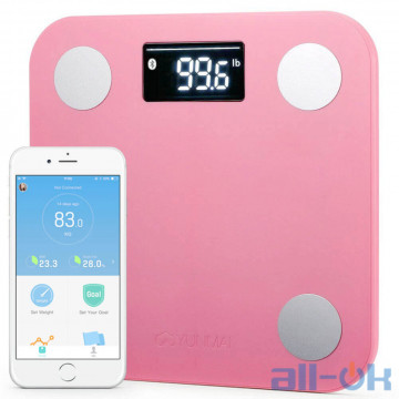 Ваги підлогові електронні Yunmai Mini Smart Scale Pink (M1501-PK)