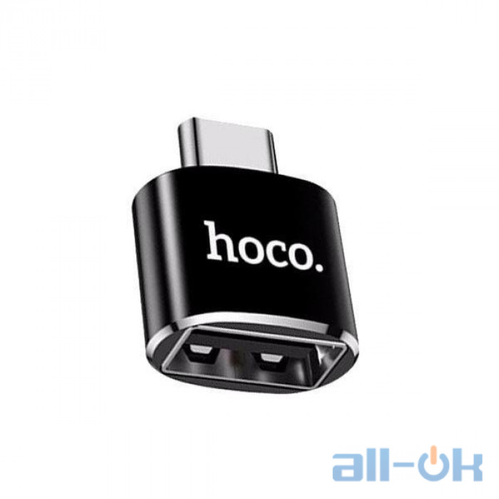 Перехідник USB Hoco Adapter Type-C to USB UA5 - купити за вигідною