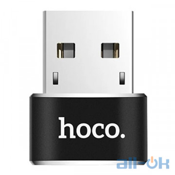 Переходник USB Type-C Hoco Adapter USB-A to Type-C UA6