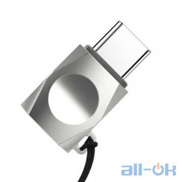 Перехідник Hoco UA8 MicroUSB Type-C Pearl Nickel