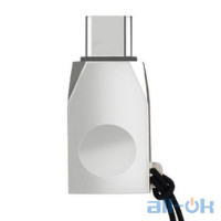 Перехідник Hoco UA9 Type-C OTG Pearl Nickel
