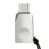 Перехідник Hoco UA9 Type-C OTG Pearl Nickel