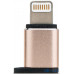 Перехідник Remax RA-USB2 iPhone 6 - microUSB Gold — інтернет магазин All-Ok. фото 2