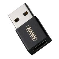 Перехідник REMAX Joymove USB to Type-C Adaptor Black (RA-USB3)