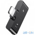 Перехідник Usams US-SJ384 AU12 (Dual Lightning) Charging and Audio Adapter Black — інтернет магазин All-Ok. фото 1