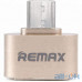 Перехідник USB REMAX RA-OTG USB to microUSB gold — інтернет магазин All-Ok. фото 1